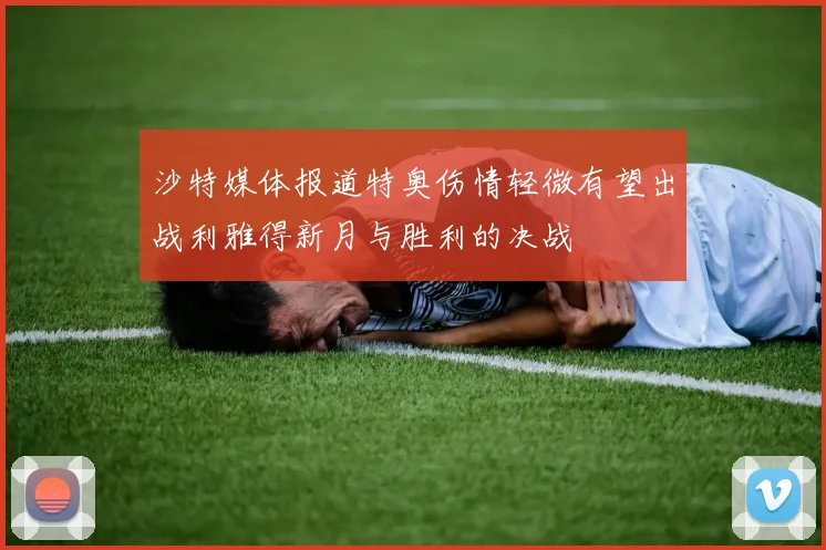 沙特媒体报道特奥伤情轻微有望出战利雅得新月与胜利的决战
